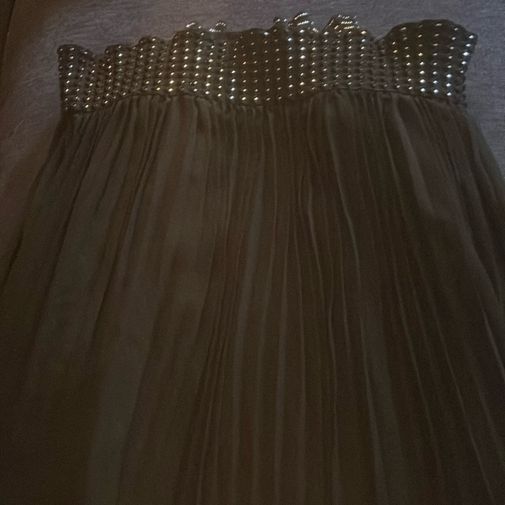 Black Pleated Skirt